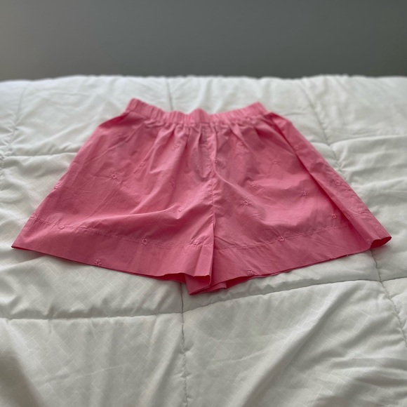 Maje EMBROIDERED POPLIN SHORTS - Picture 9 of 9